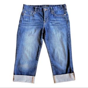 Lucky Brand Medium Wash Sweet Jean Crop Jeans 6/28